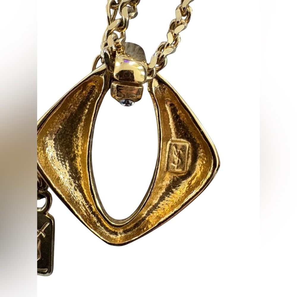 YSL Yves Saint Laurent VINTAGE NECKLACE - Picture 4 of 6